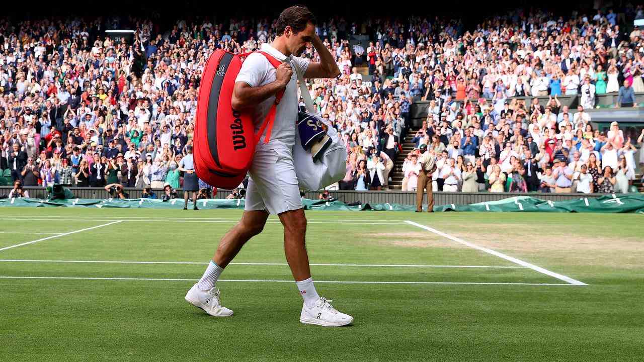 Letztes Jahr machte Roger Federer seine letzten Schritte auf dem Tennisplatz von Wimbledon.