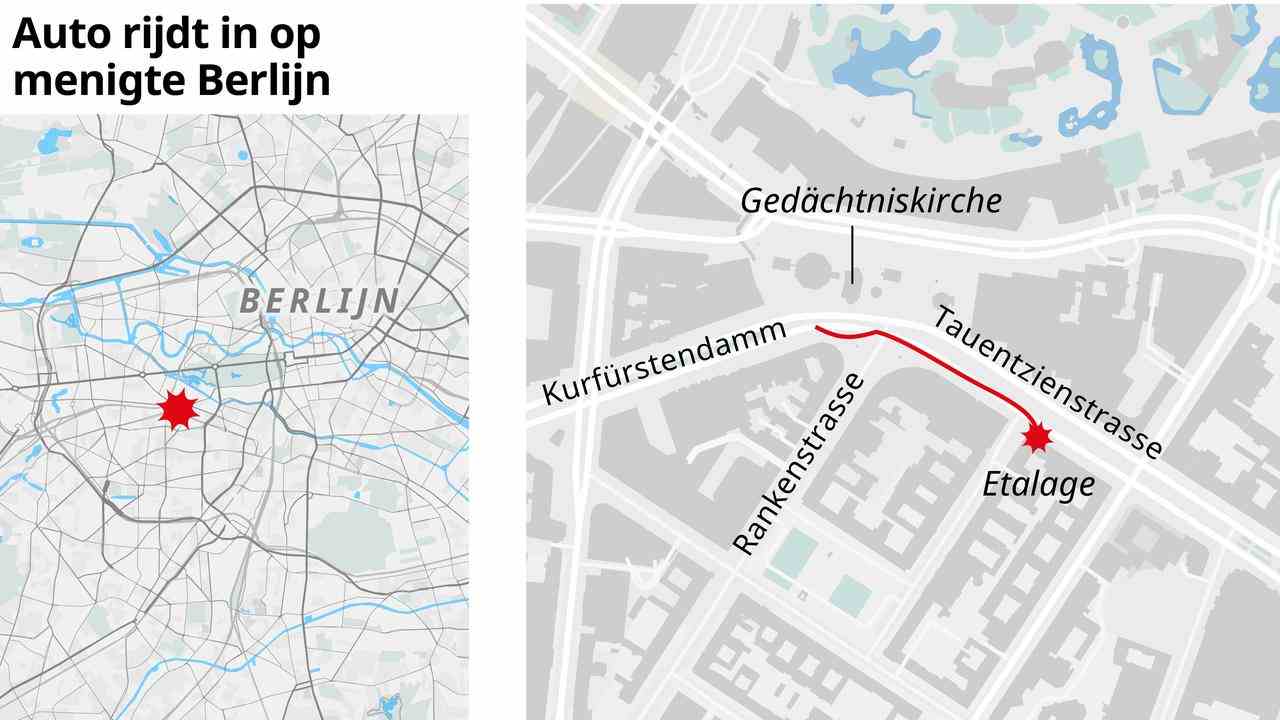 Auto das in Berlin in Menschenmenge rammt verletzt Schulklasse Lehrerin
