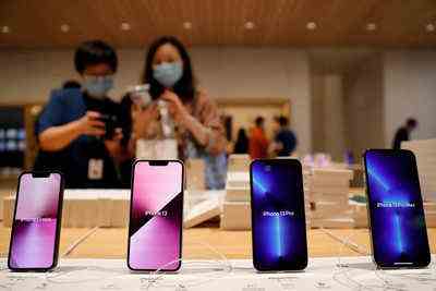 Berichten zufolge erwaegt Apple iPhone 14 OLED Bildschirme dieses Herstellers