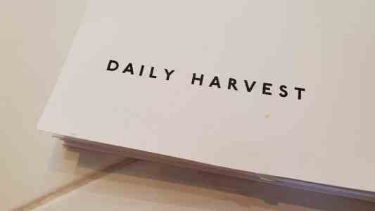 Der Essenslieferdienst Daily Harvest ruft Linsenprodukt zurueck nachdem Kunden sich