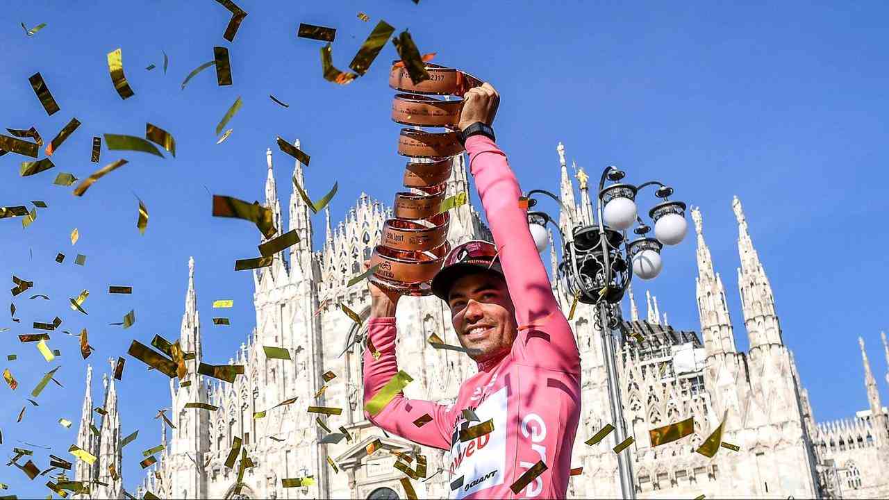 Tom Dumoulin hat 2017 die Italien-Rundfahrt gewonnen.