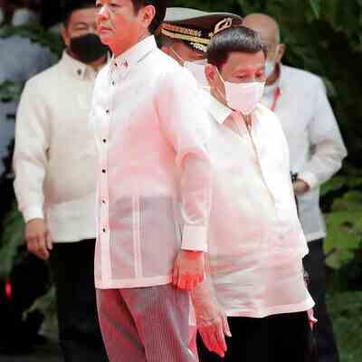 Ferdinand Marcos Jr als philippinischer Praesident vereidigt