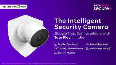 Google Nest Cam Akku mit Tata Play Abonnement in Indien eingefuehrt