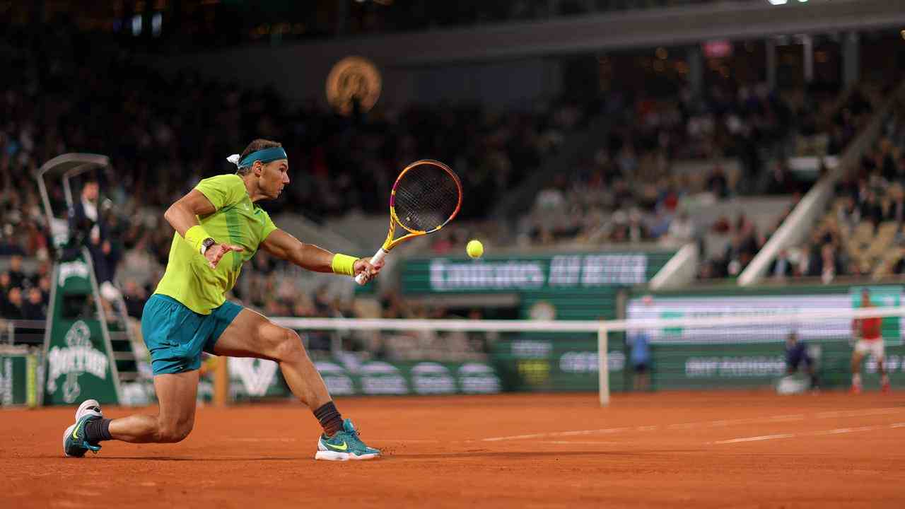 Rafael Nadal und Novak Djokovic machten es zu einem wunderbaren Match.