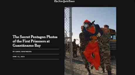 Nie zuvor gesehene Fotos von Gitmo von NYT – World