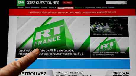 RT France fordert EU Rat wegen Sendeverbots heraus — World