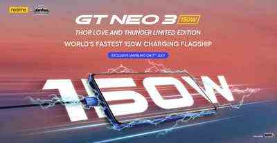 Realme GT Neo 3 Thor Love and Thunder Smartphone in