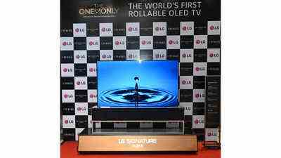 Rollbarer OLED Fernseher von LG jetzt in Indien erhaeltlich Preis und