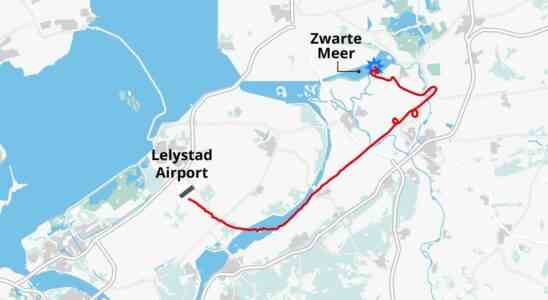 Sportflugzeug stuerzte in Zwarte Meer bei Flevoland ab JETZT