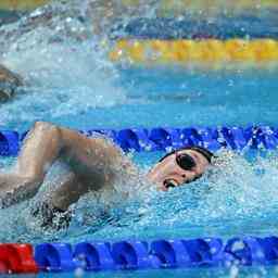 Staffelschwimmer am letzten Weltcup Tag Fuenfter Niederlande mit zwei Medaillen