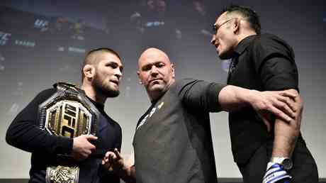 UFC Chef aeussert Hoffnungen auf ein Duell zwischen Khabib und Ferguson