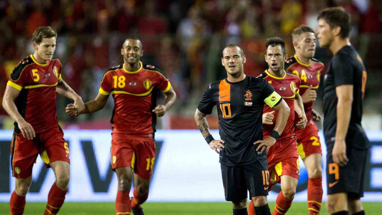 15. August 2012: Belgien schlägt die Niederlande mit 4:2.  Es ist der Durchbruch einer talentierten belgischen Ernte.