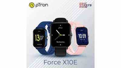 ptron Ptron bringt Force X10e Smartwatch fuer Rs 1799 auf