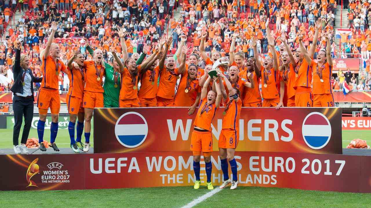 Die Orange Women wurden 2017 Europameisterinnen im eigenen Land.