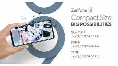 Asus Zenfone 9 Flaggschiff Smartphone soll am 28 Juli offiziell erscheinen