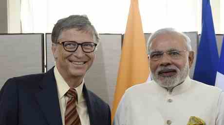 Bill Gates gratuliert Indien — World