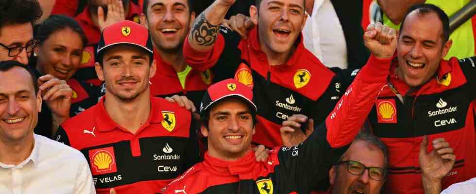 Bruechiger Frieden bei Ferrari Teamchef Binotto besuchte Leclerc in Monaco