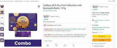 Cadburys hat einen Bluetooth faehigen Rakhi in limitierter Auflage Preis Funktionsweise