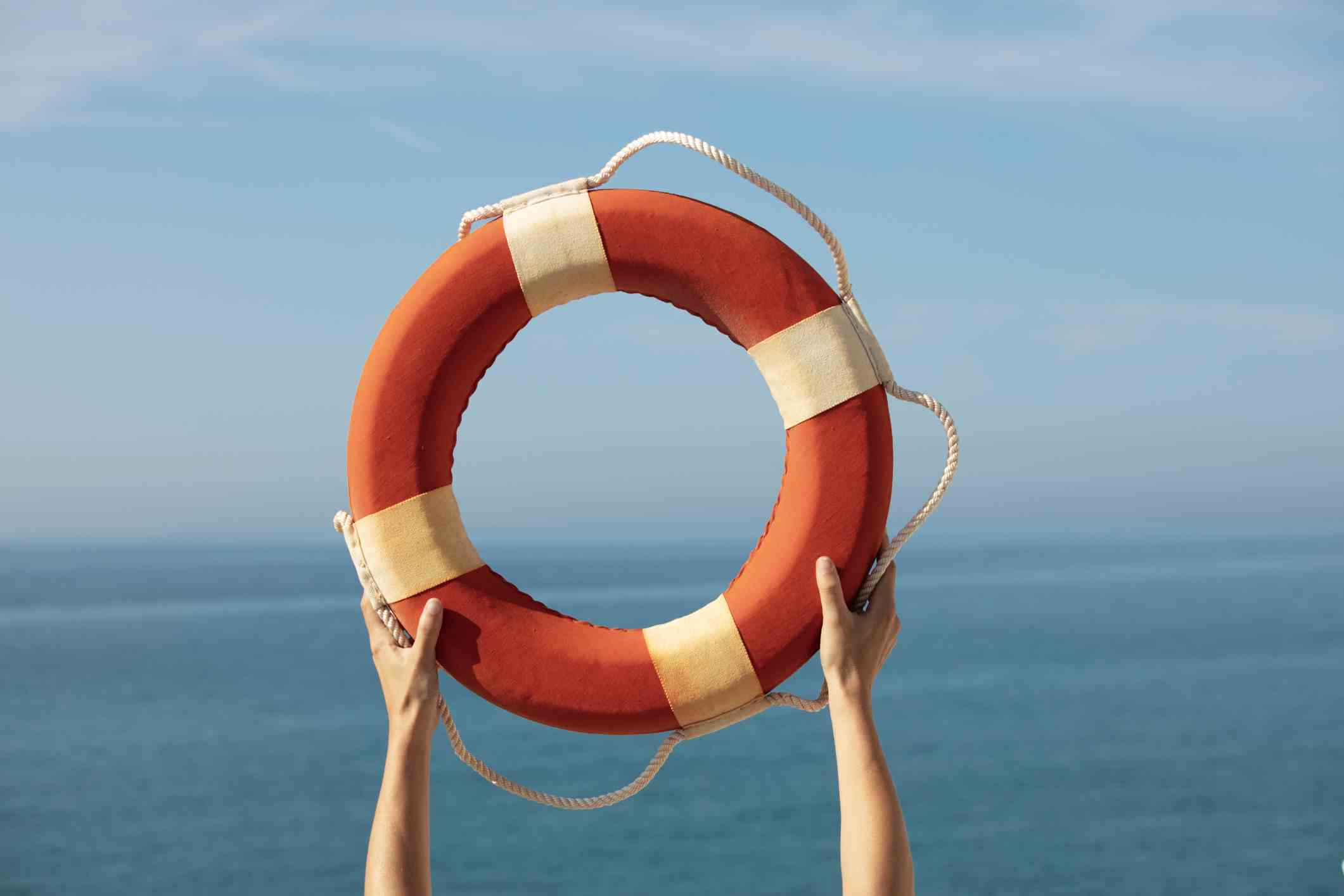 Rettungsschwimmer;  E-Commerce-Überlebensrückgang