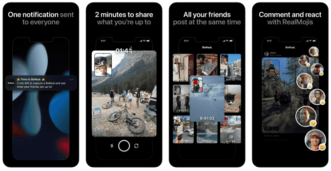 BeReal-App-Store-Bilder