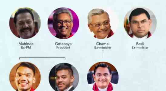 Die Rajapaksa Dynastie naehert sich in Sri Lanka einem demuetigenden Ende