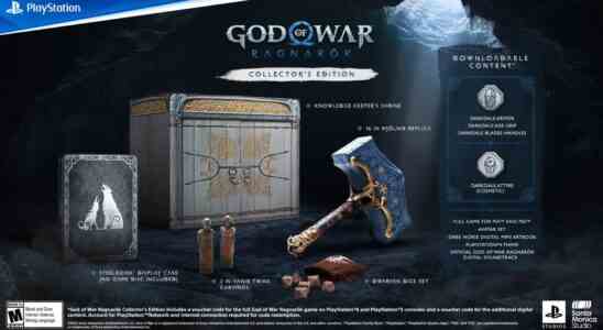 Erscheinungsdatum von God of War Ragnarok und Collectors Edition ohne