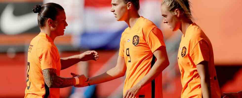 Miedema beschert den armen Orange Frauen den Sieg ueber Finnland im