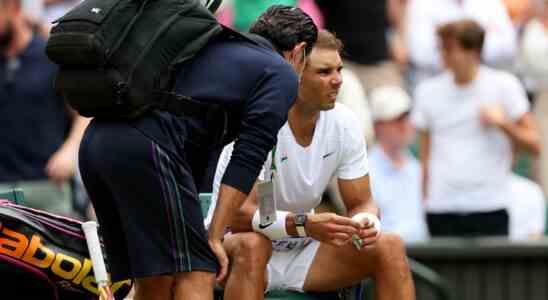 Nadal zieht sich mit Bauchmuskelverletzung aus Wimbledon zurueck Kyrgios ins