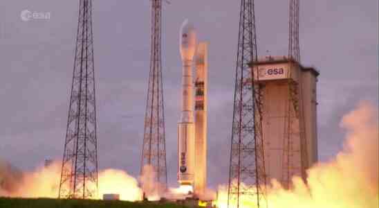 Neue europaeische Vega C Rakete erfolgreich gestartet Technik