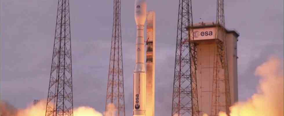 Neue europaeische Vega C Rakete erfolgreich gestartet Technik
