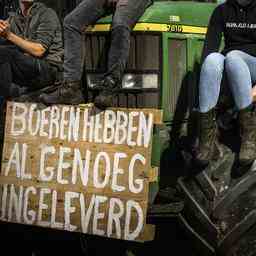 Neunzehn Landwirte nach Blockade der Vertriebszentren von Bleiswijk festgenommen