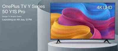 OnePlus TV 50 Y1S Pro Smart TV wird am 4