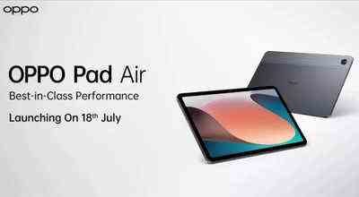 Oppo Pad Air Android Tablet wird am 18 Juli in Indien