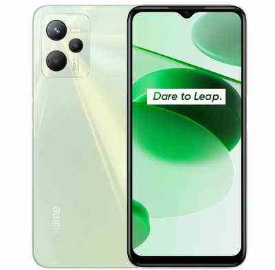 Realme C35 6 GB RAM Variante die in Indien zum Preis