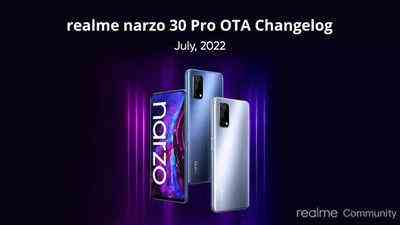 Realme Narzo 30 Pro 5G Narzo 50A Prime Realme C20