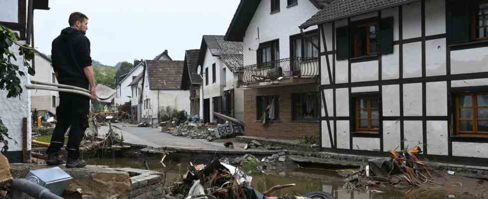 Rekonstruktion eines Hochwassers in Limburg Eine Klimakatastrophe kann ueberall zuschlagen