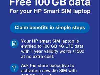 Reliance Jio kuendigt Jio HP Smart SIM Laptop Angebot an Was