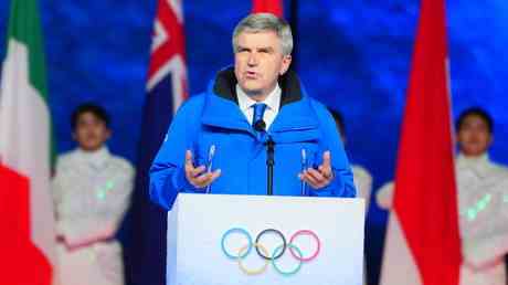 Russische Olympia Chefs geben Nachricht heraus nachdem IOC Chef Selenskyj getroffen hat