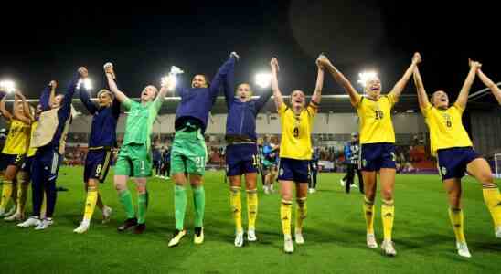 Schweden schlaegt Belgien in der Schlussphase und trifft im Halbfinale