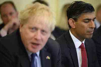 Sunak wirft Boris Johnson vor nicht hart zu arbeiten