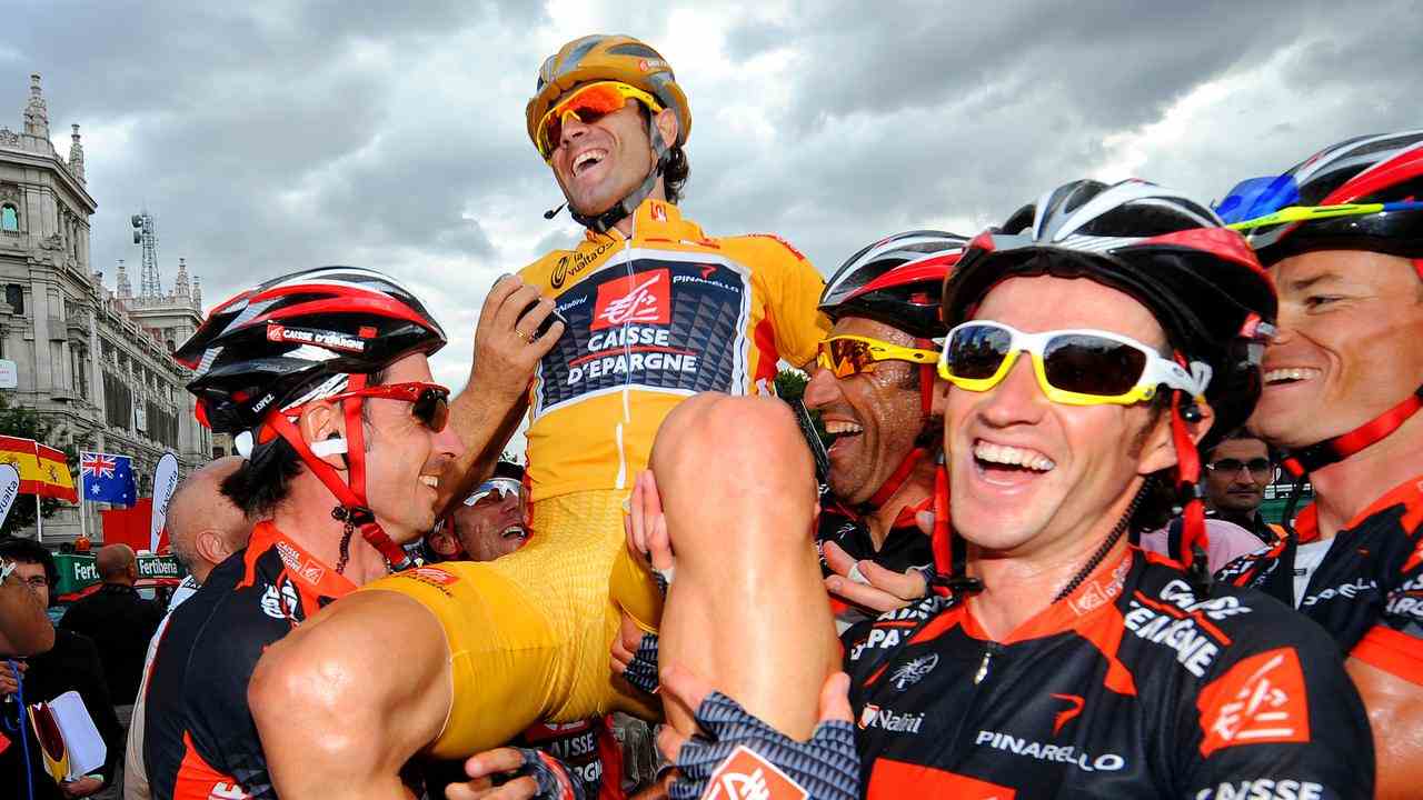 2009 gewann Alejandro Valverde die Vuelta a España.
