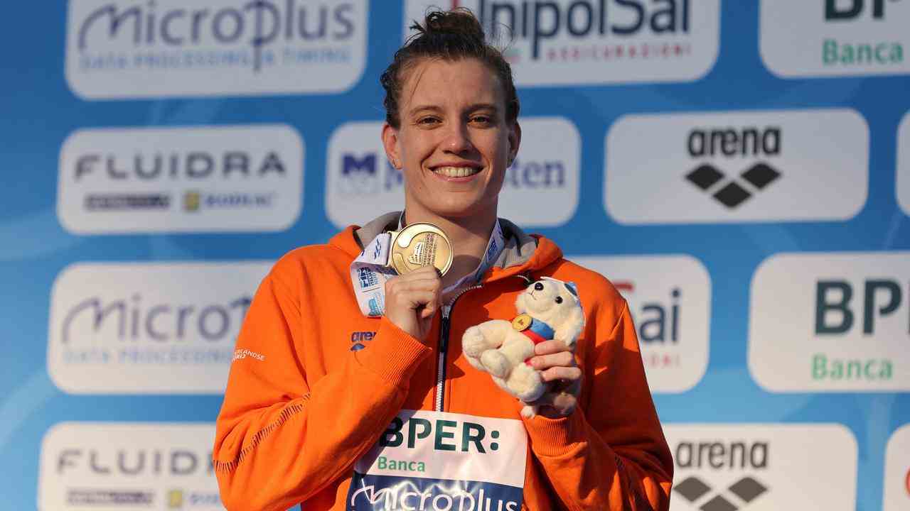 Valerie van Roon holte ihre erste Einzelmedaille bei einer großen Meisterschaft.