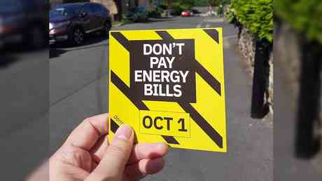 75000 Briten geloben ihre Energierechnungen nicht mehr zu bezahlen —