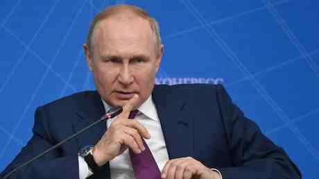 Anti Russland Sanktionen spiegeln die globale Realitaet nicht wider – Putin —