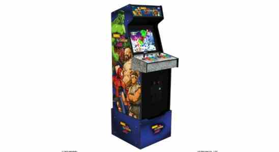 Arcade1Up kuendigt Marvel vs Capcom 2 Cabinet mit acht Spielen