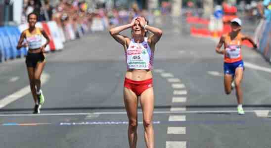 Brinkman ist der erste niederlaendische Athlet der im Marathon EM Bronze