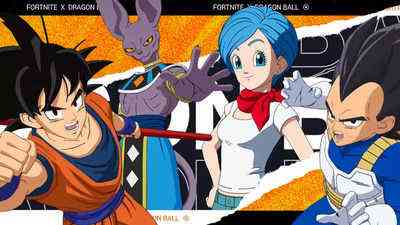 Die Dragon Ball Super Charaktere Goku Vegeta Bulma und Beerus treffen