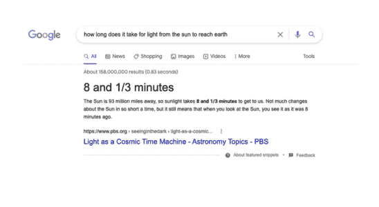Laut Google wird das KI Update die Qualitaet der Suchergebnisse in