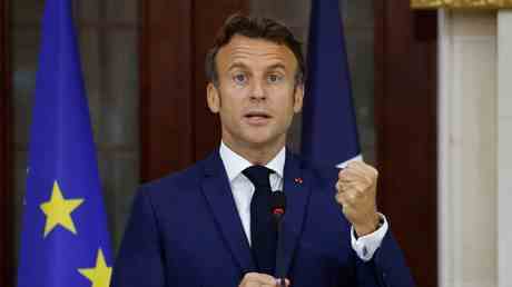 Macron warnt vor dem „Ende des Ueberflusses — World