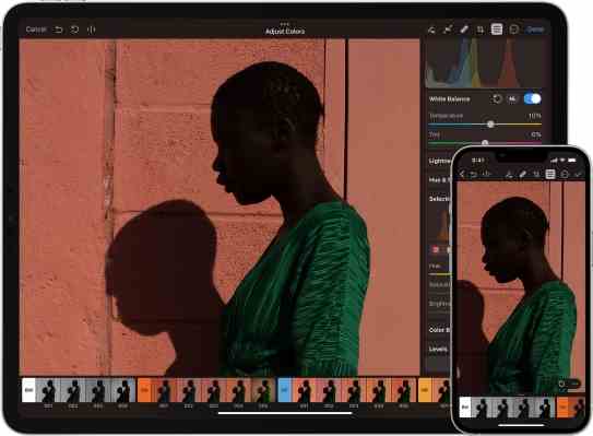 Pixelmator Photo kommt mit einem neuen abonnementbasierten Modell auf den